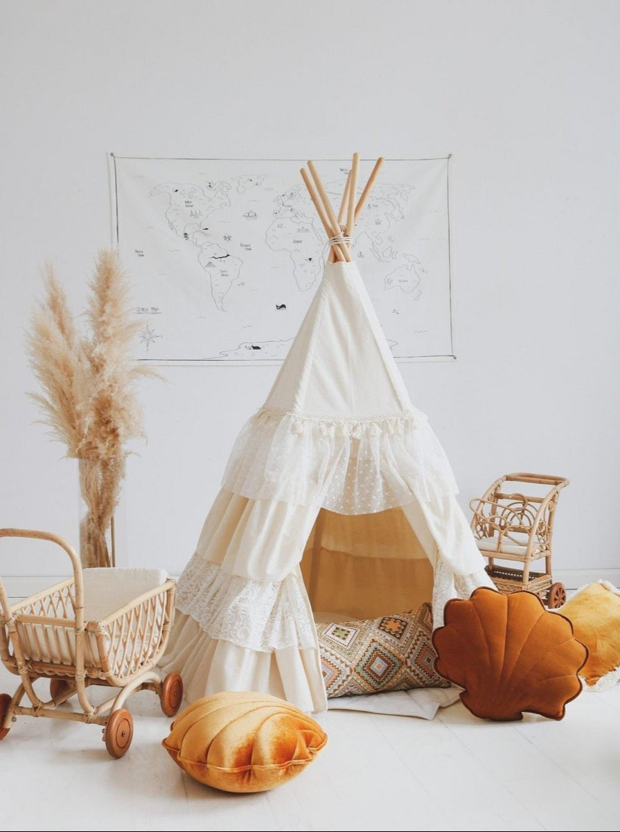 Tenda Teepee “Shabby Chic”