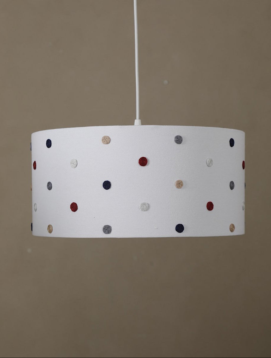 Lampada Ricamata a Mano "Rococò"