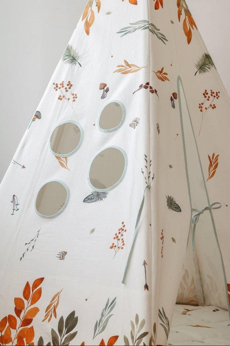 Tenda Teepee “Amici della foresta”