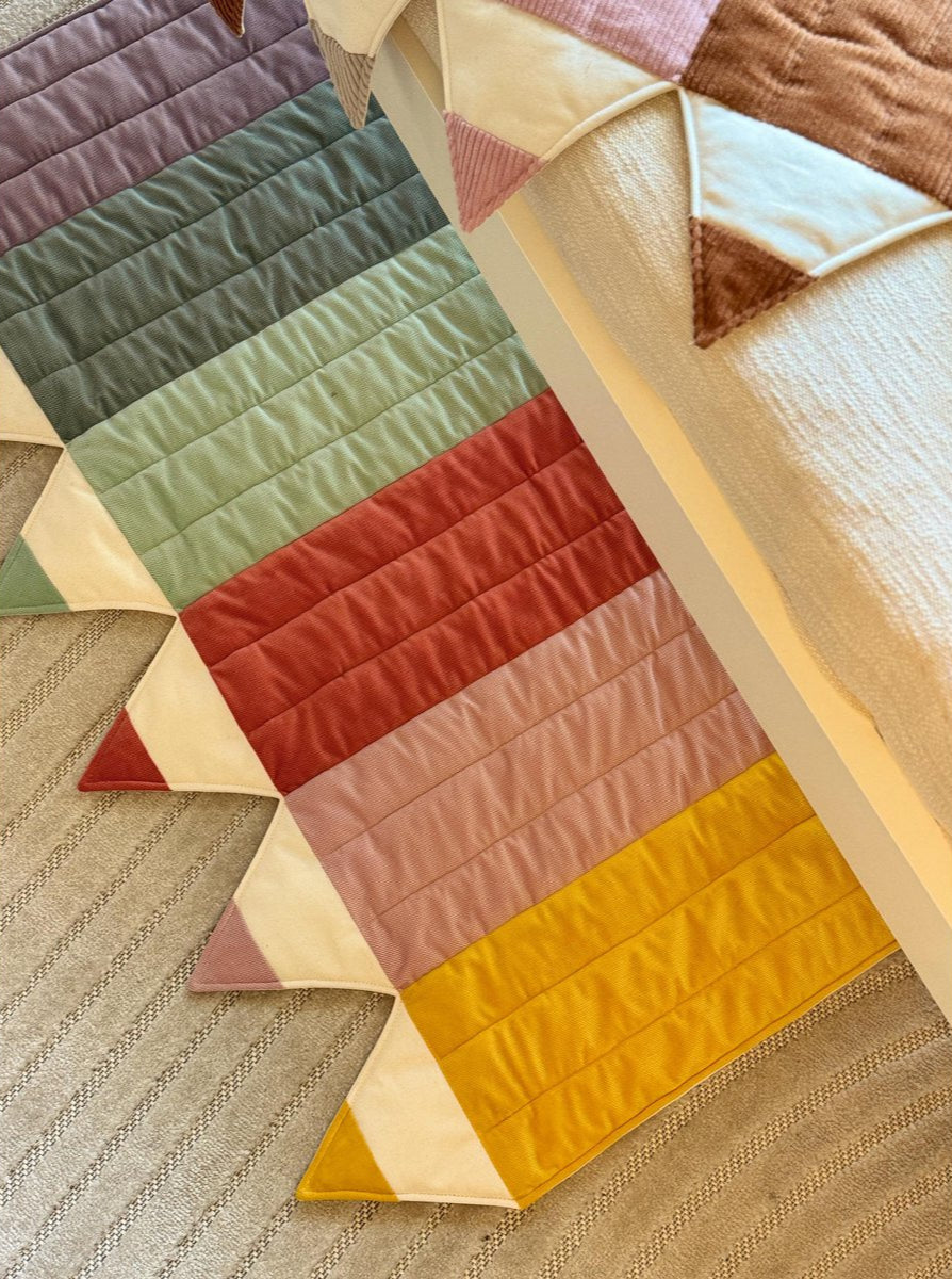 Tappetino da gioco "Pastelli Arcobaleno"