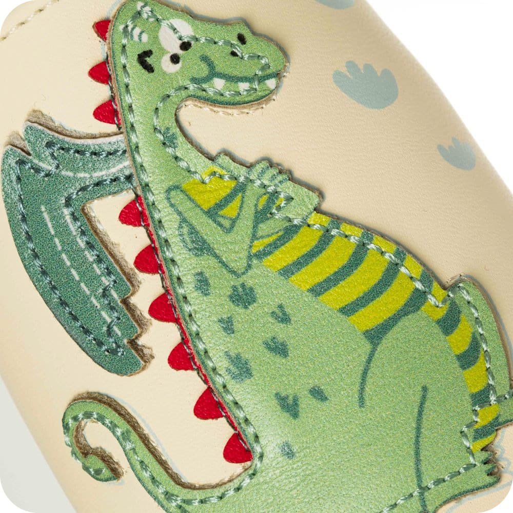 Pantofole in pelle "Draghetto"