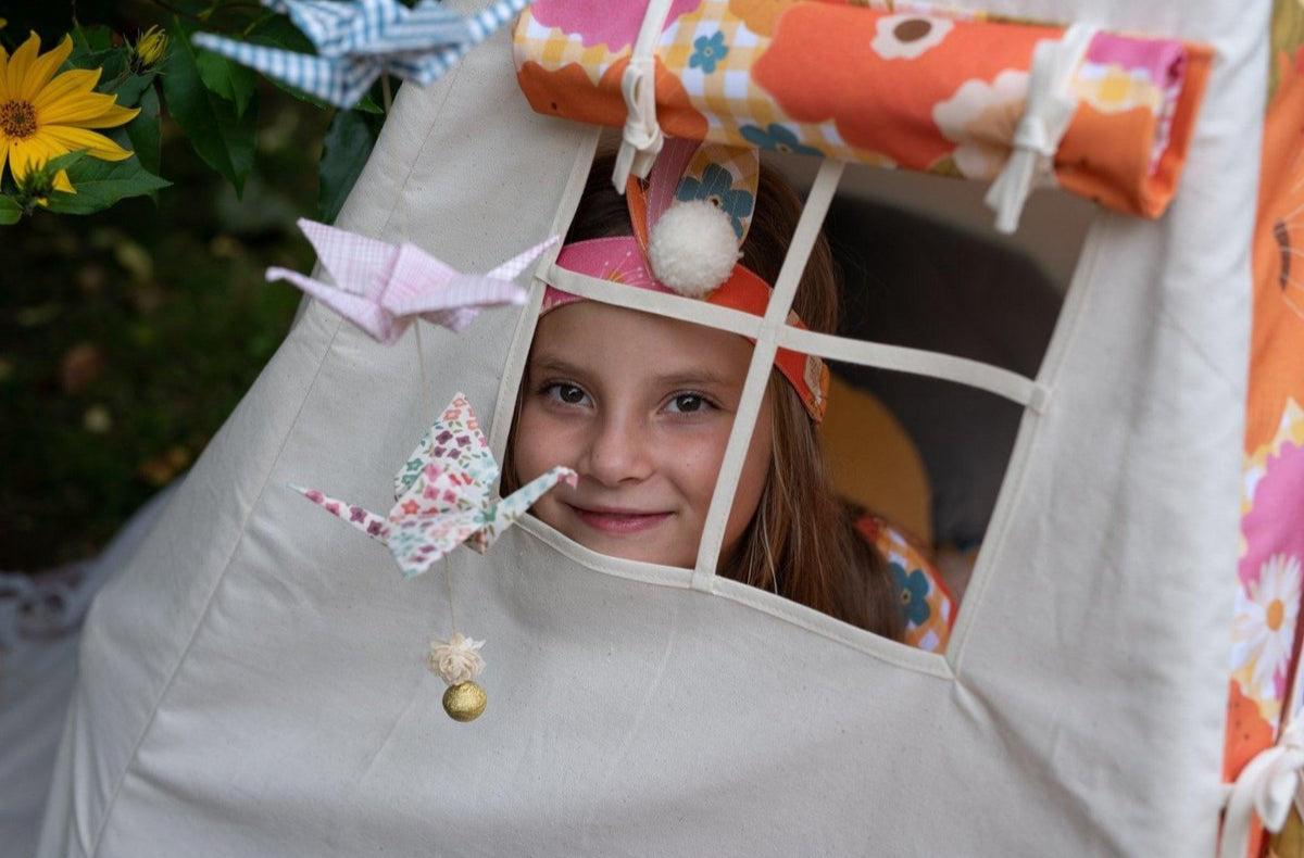 Tenda Teepee “Picnic con i fiori”