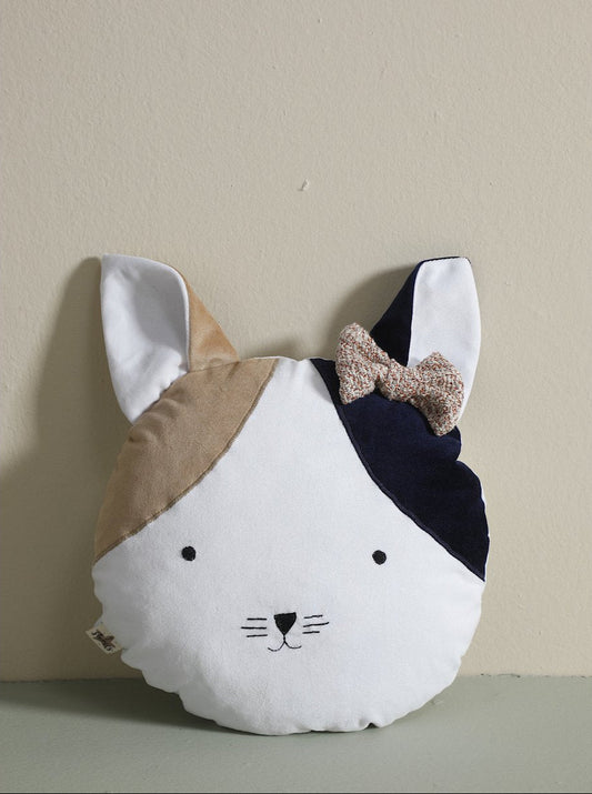 Cuscino Gattino in Velluto