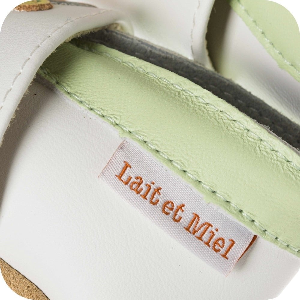 Pantofole in pelle "Cactus"