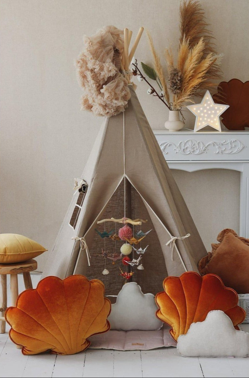 Tenda Teepee in “Lino Naturale”