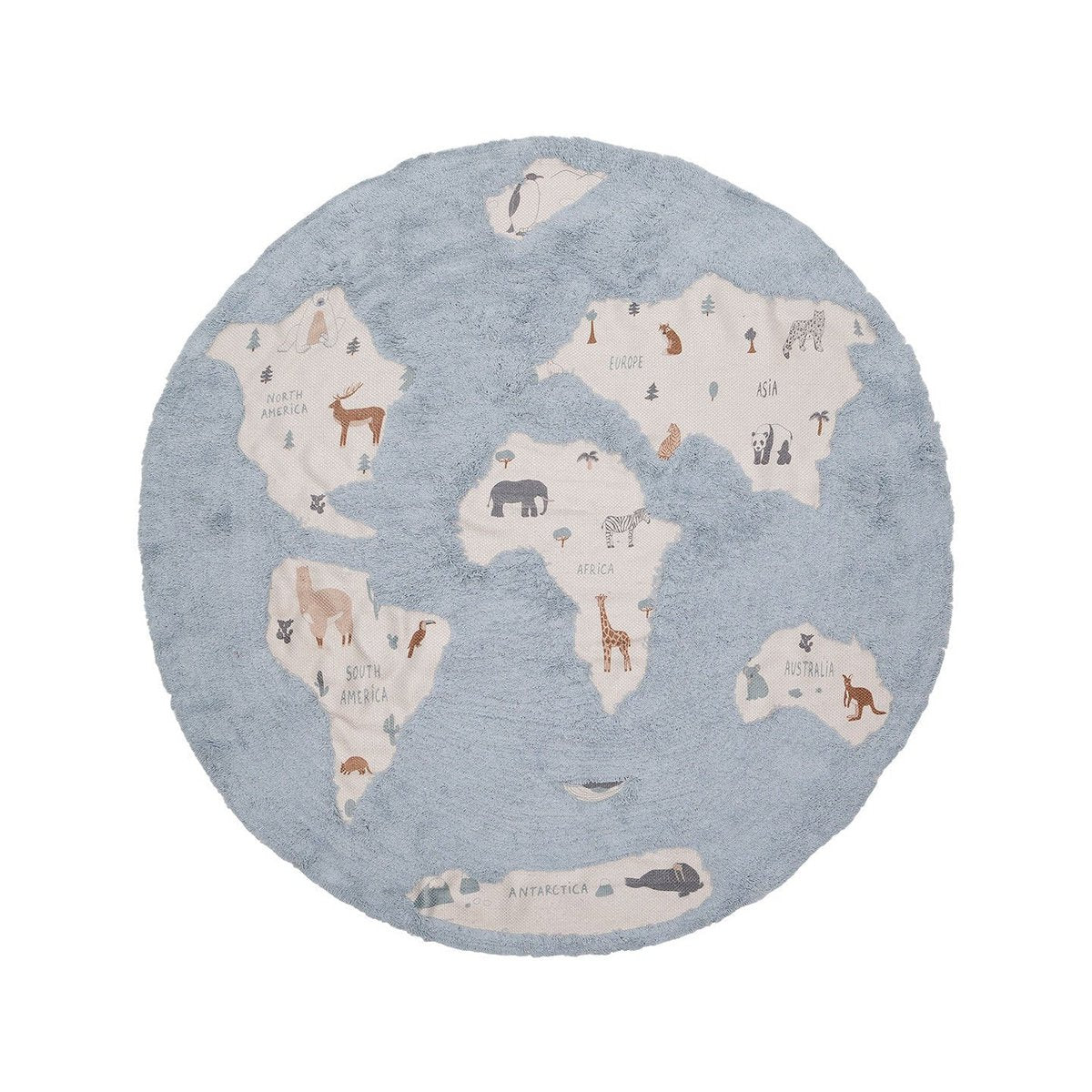 Tappeto lavabile "Monde"