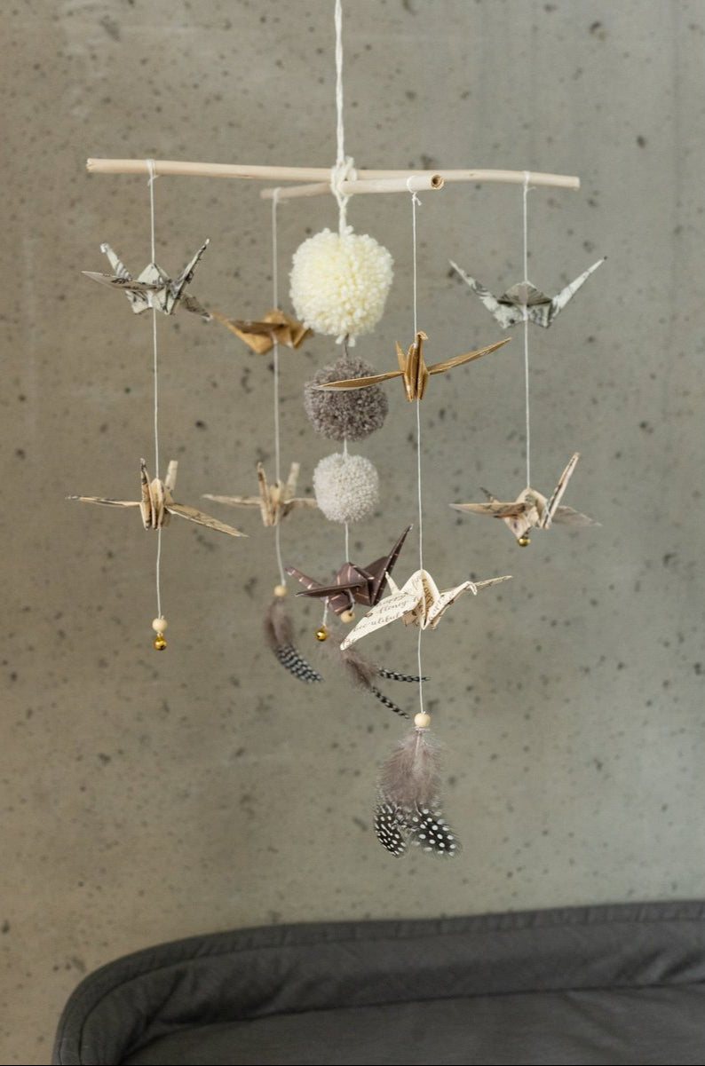 Giostrina origami “Gold Dust”