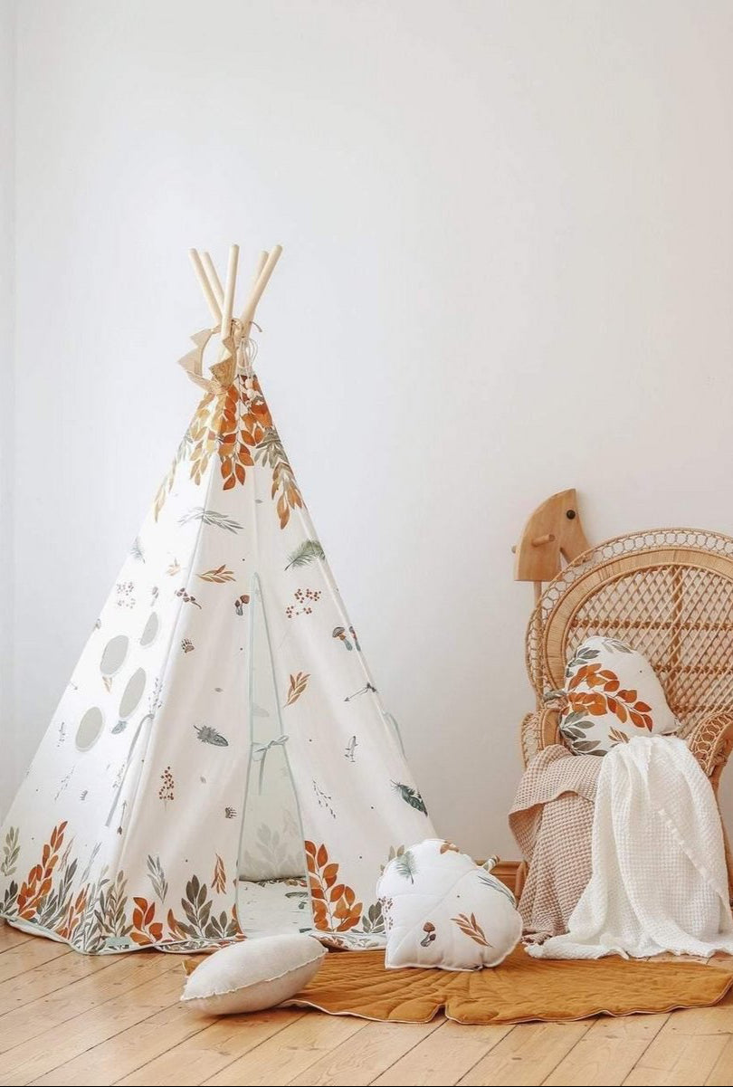 Tenda Teepee “Amici della foresta”