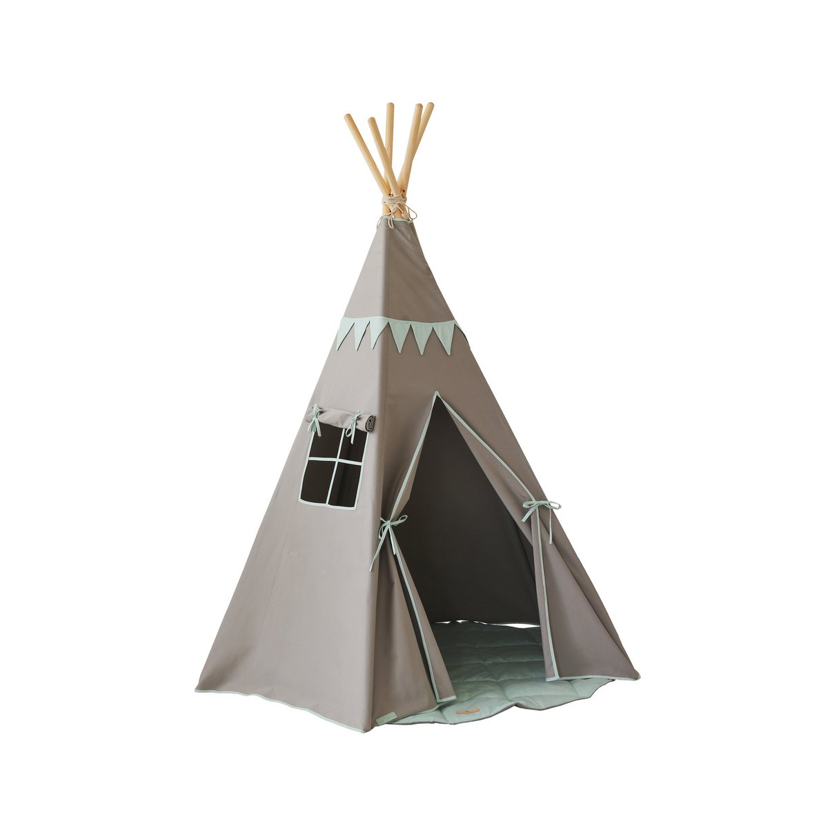 Tenda Teepee "Mint Love"