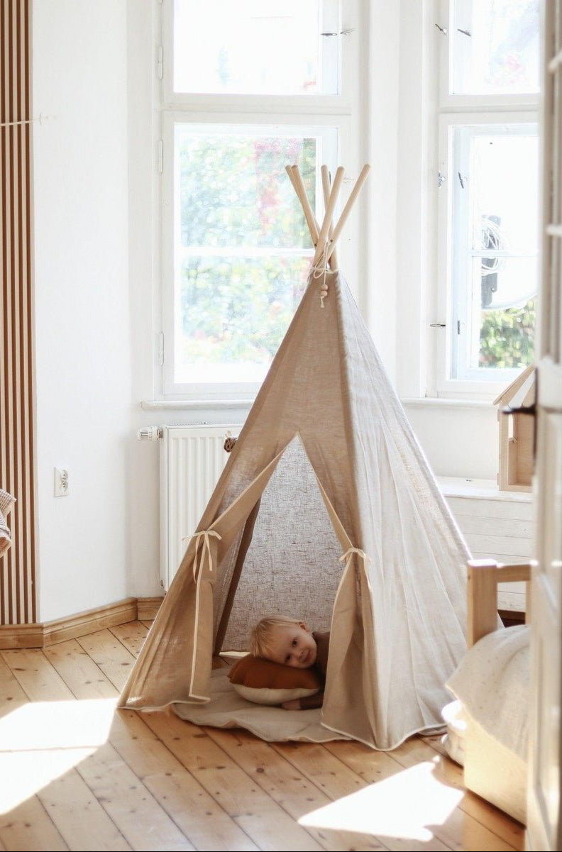 Tenda Teepee in “Lino Naturale”