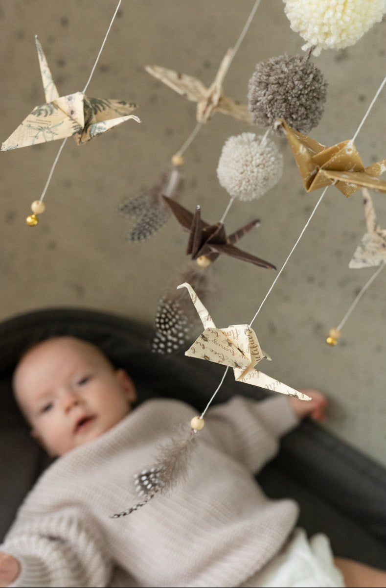 Giostrina origami “Gold Dust”