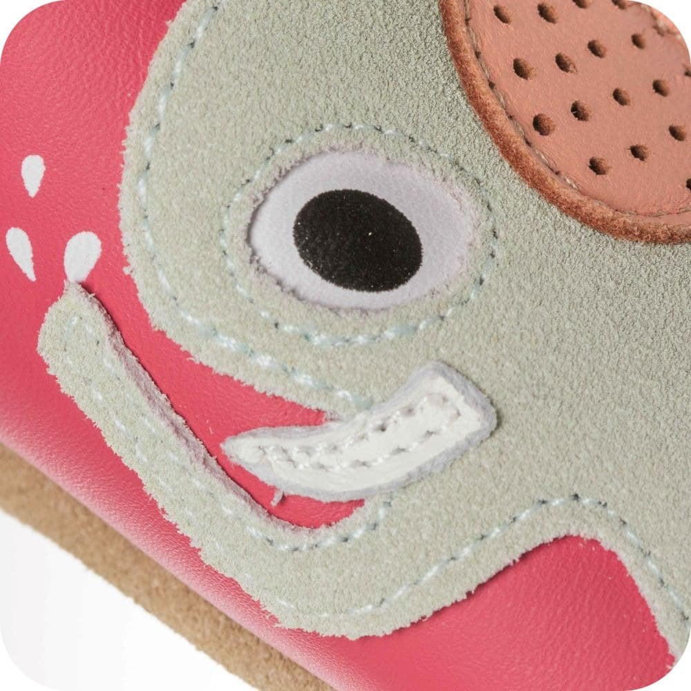 Pantofole in pelle "Elefante"