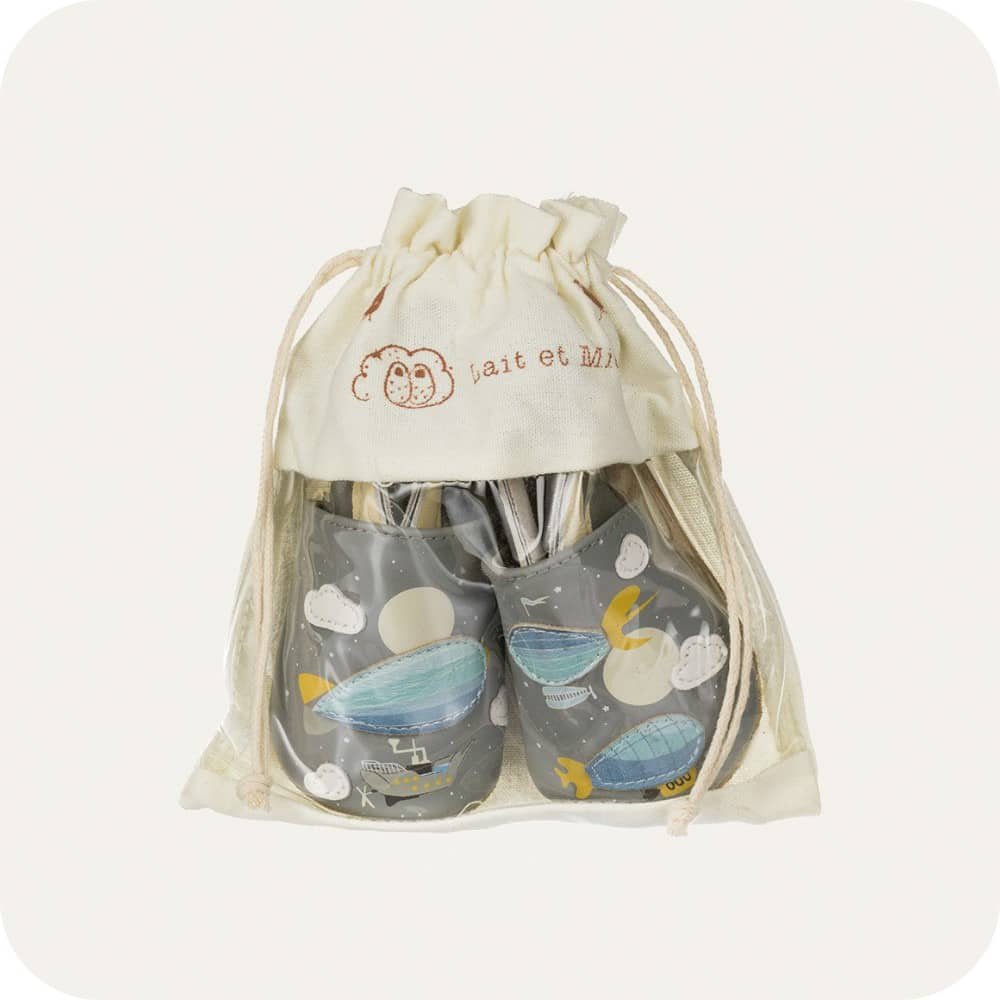 Pantofole in pelle "Dirigibile"