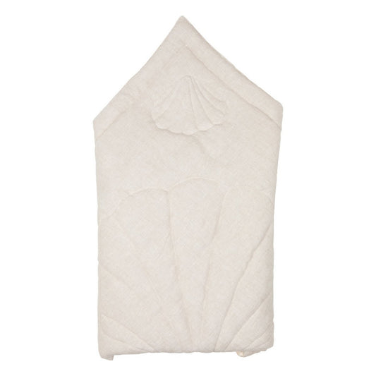 Sacco Nanna in lino "Conchiglia Sabbia"