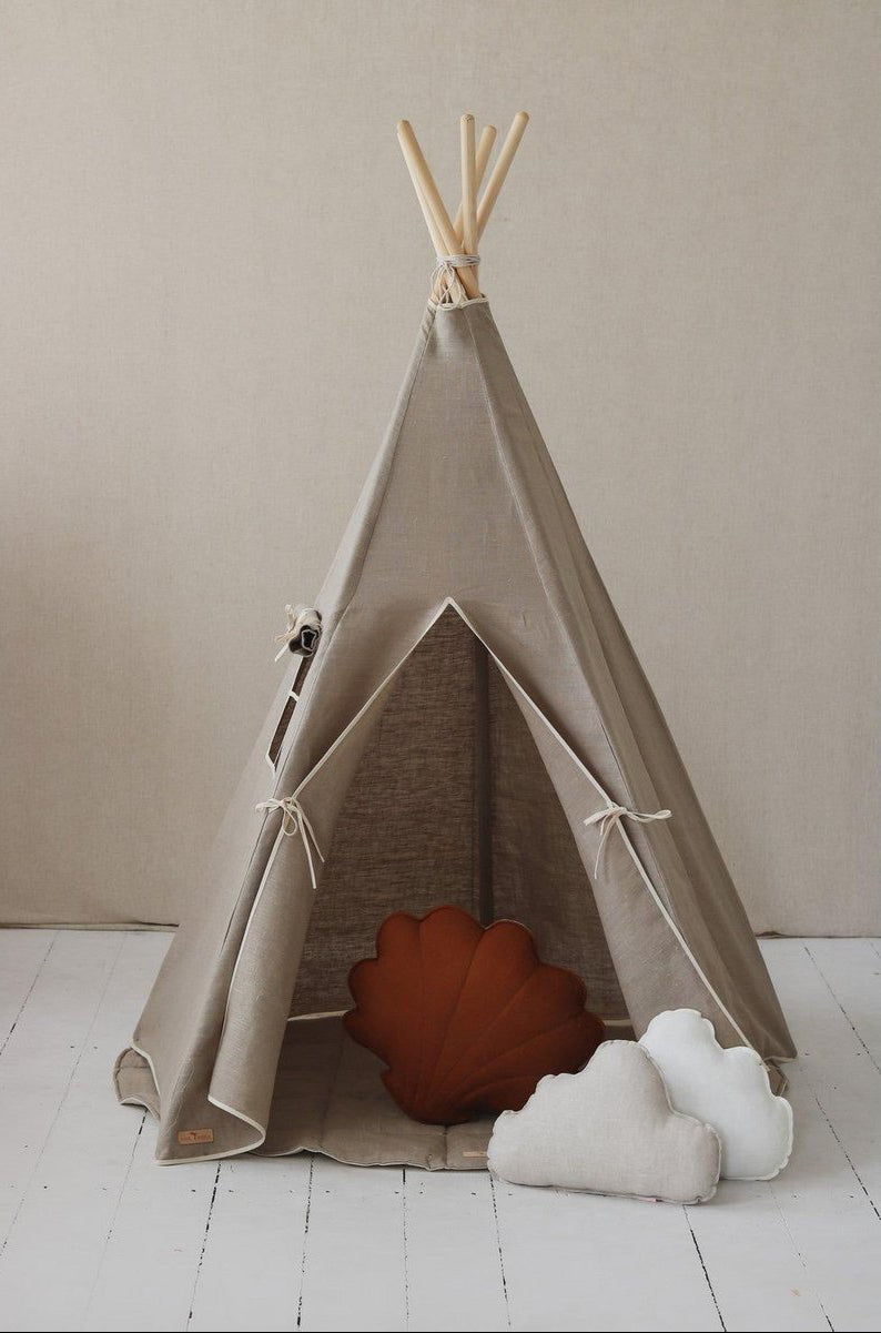 Tenda Teepee in “Lino Naturale”