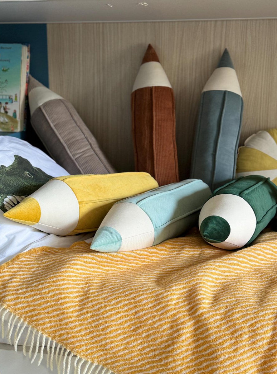 Cuscino in velluto "Pastello Petrolio"