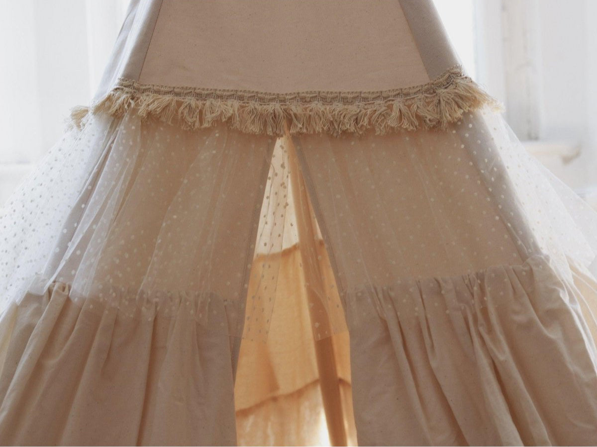 Tenda Teepee “Shabby Chic”