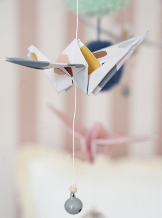 Giostrina Origami “Colori pastello”