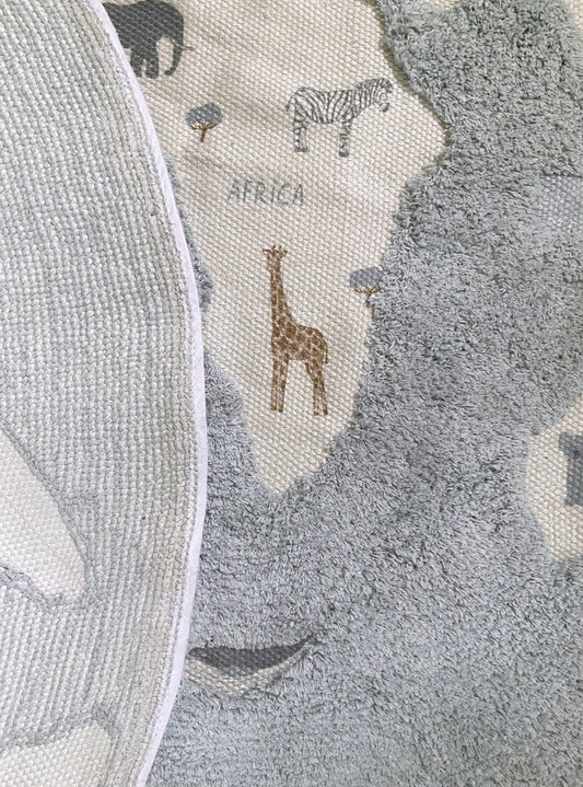 Tappeto lavabile "Monde"