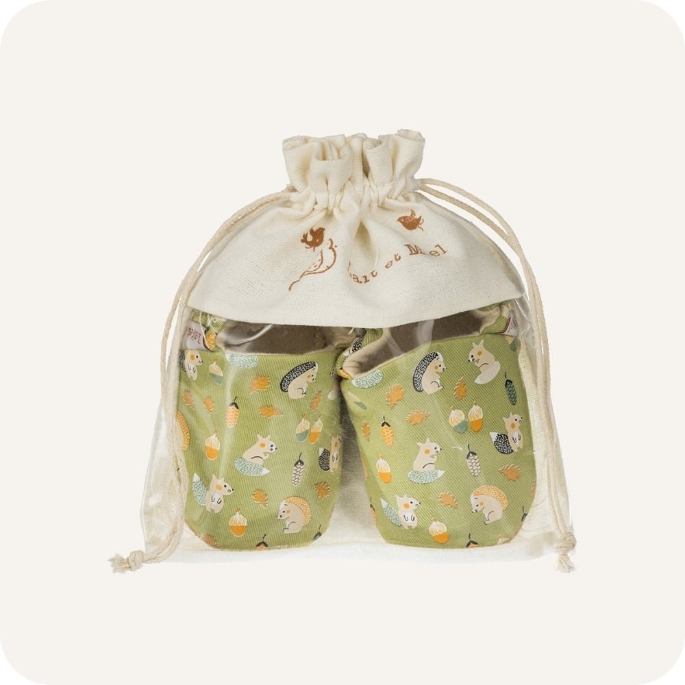 Pantofole in cotone "Amici del Bosco"