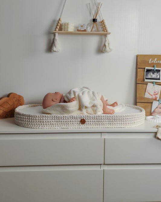 Fasciatoio Crochet Monocromo