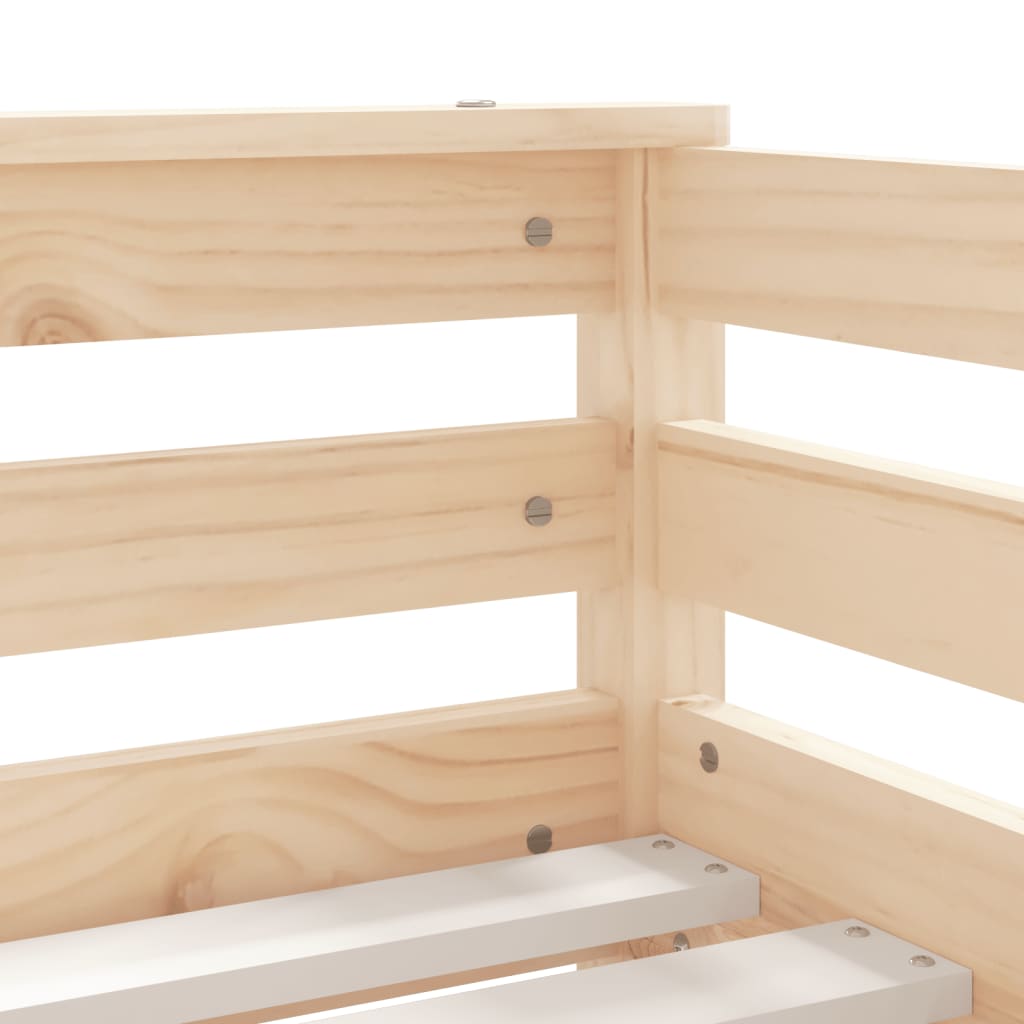 Giroletto Bambini Con Cassetti Legno Massello Di Pino