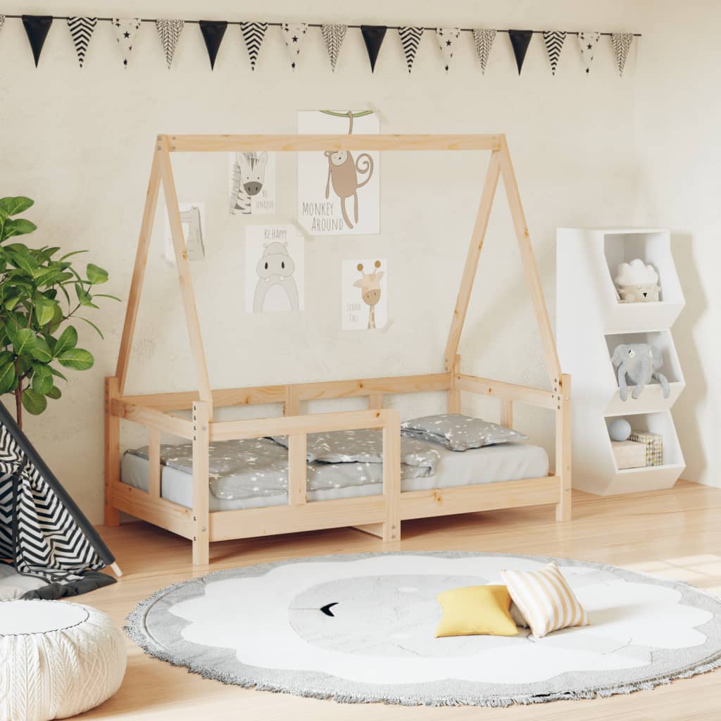 Giroletto Per Bambini In Legno Massello Di Pino