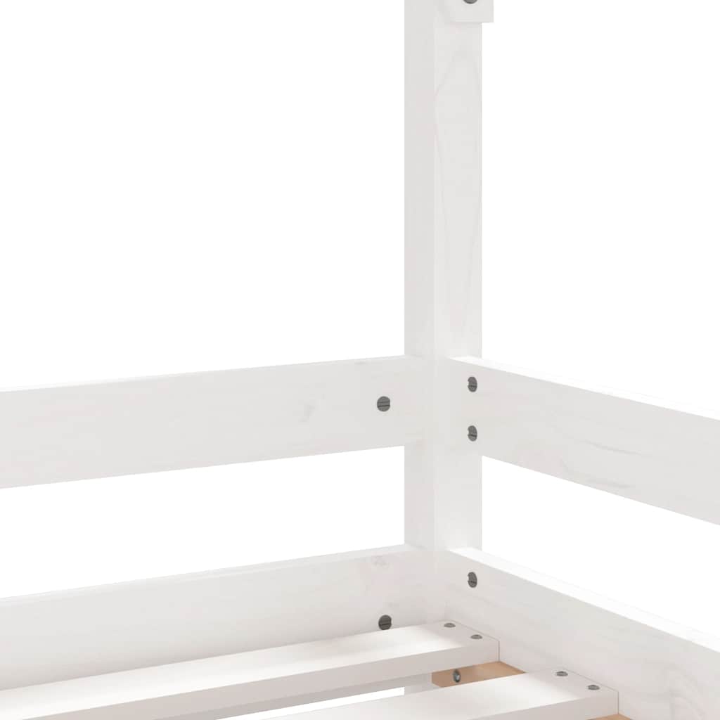 Giroletto Per Bambini 80X160Cm In Legno Massello Di Pino