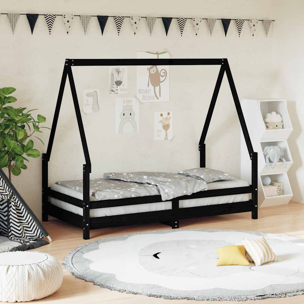 Giroletto Per Bambini 80X160Cm In Legno Massello Di Pino