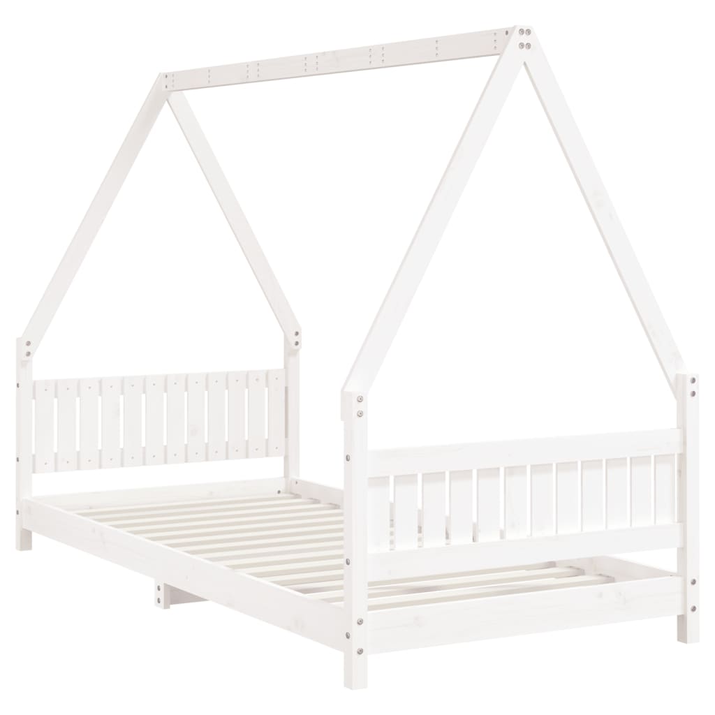 Giroletto Per Bambini 90X200Cm In Legno Massello Di Pino