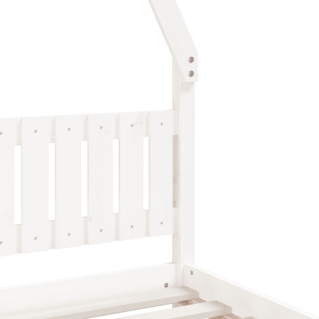 Giroletto Per Bambini 90X200Cm In Legno Massello Di Pino