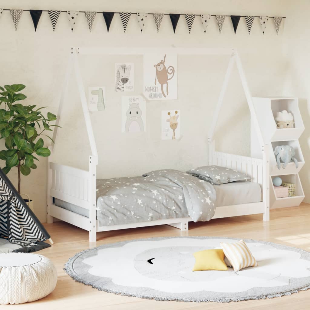 Giroletto Per Bambini 90X200Cm In Legno Massello Di Pino