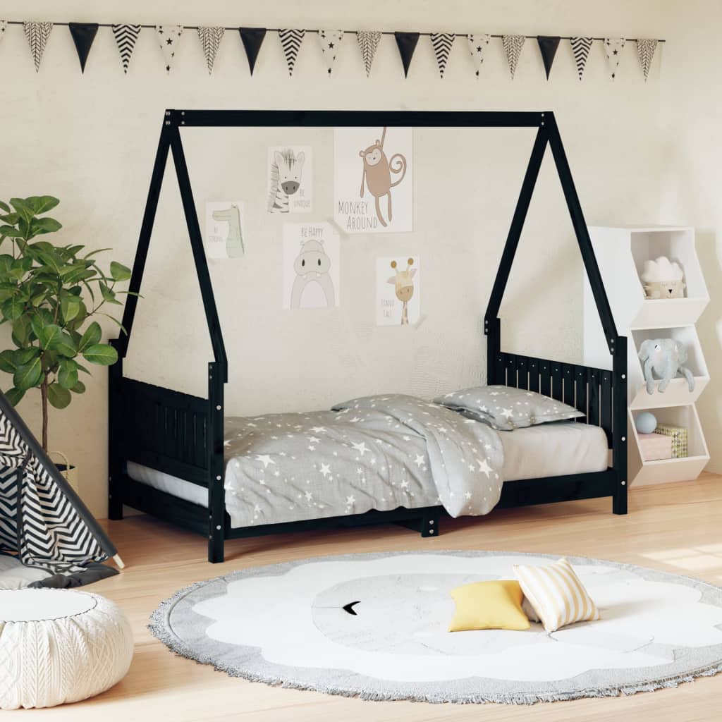 Giroletto Per Bambini 90X200Cm In Legno Massello Di Pino