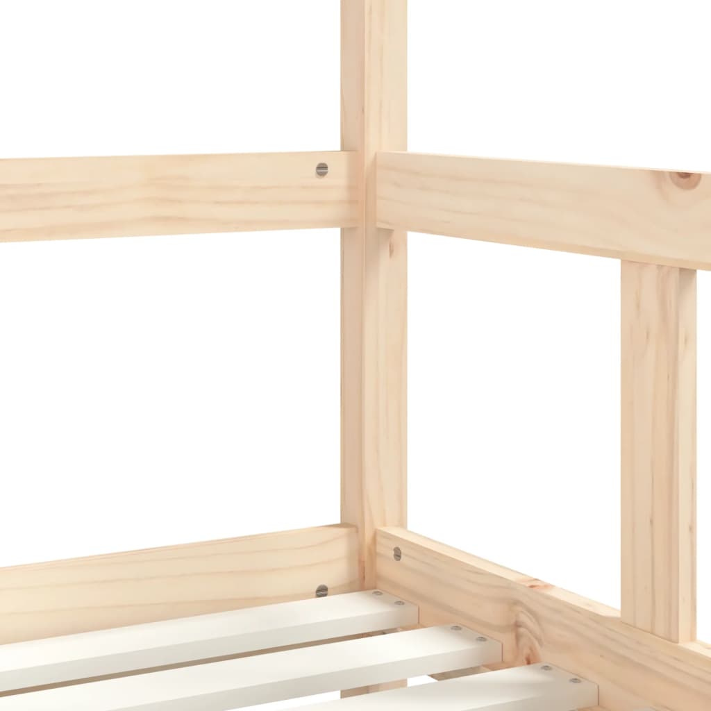 Giroletto Per Bambini In Legno Massello Di Pino