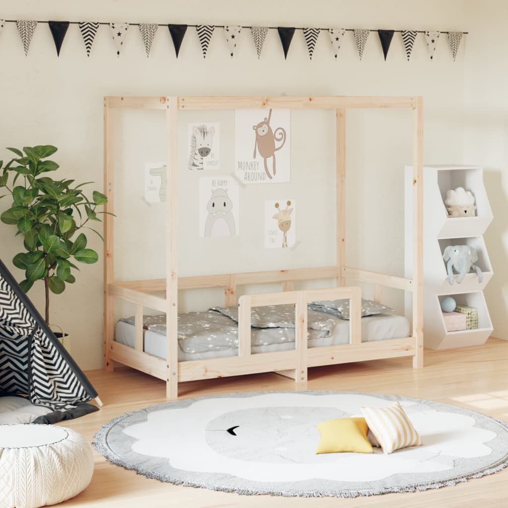 Giroletto Per Bambini In Legno Massello Di Pino