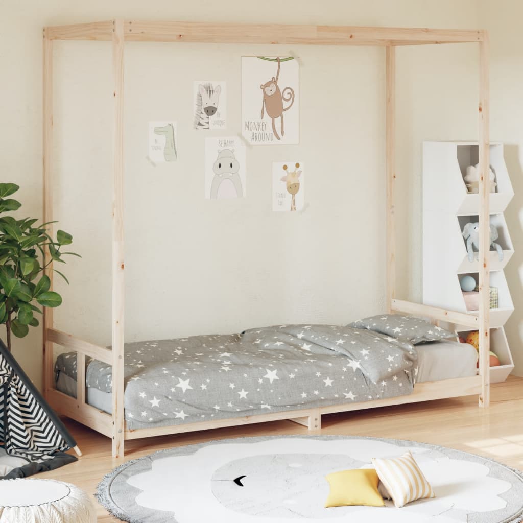 Giroletto Per Bambini In Legno Massello Di Pino