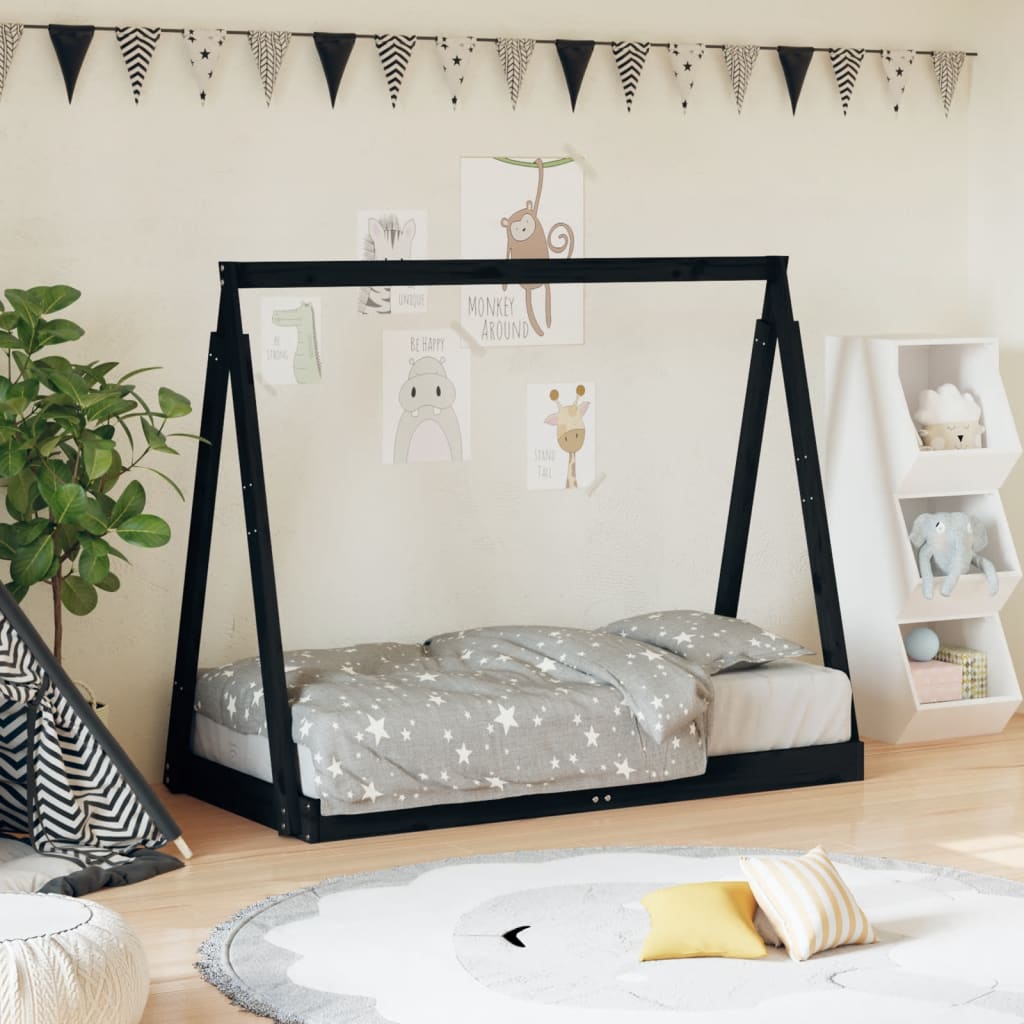 Giroletto Per Bambini 80X160Cm In Legno Massello Di Pino