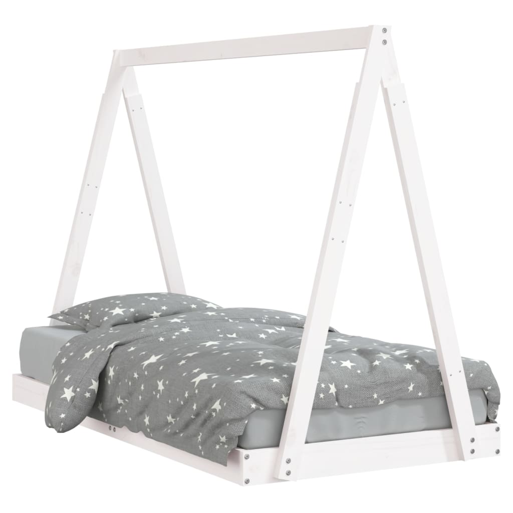 Giroletto Per Bambini 80X160Cm In Legno Massello Di Pino