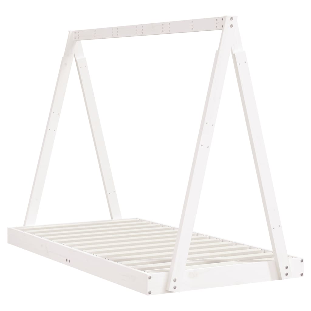 Giroletto Per Bambini 80X160Cm In Legno Massello Di Pino