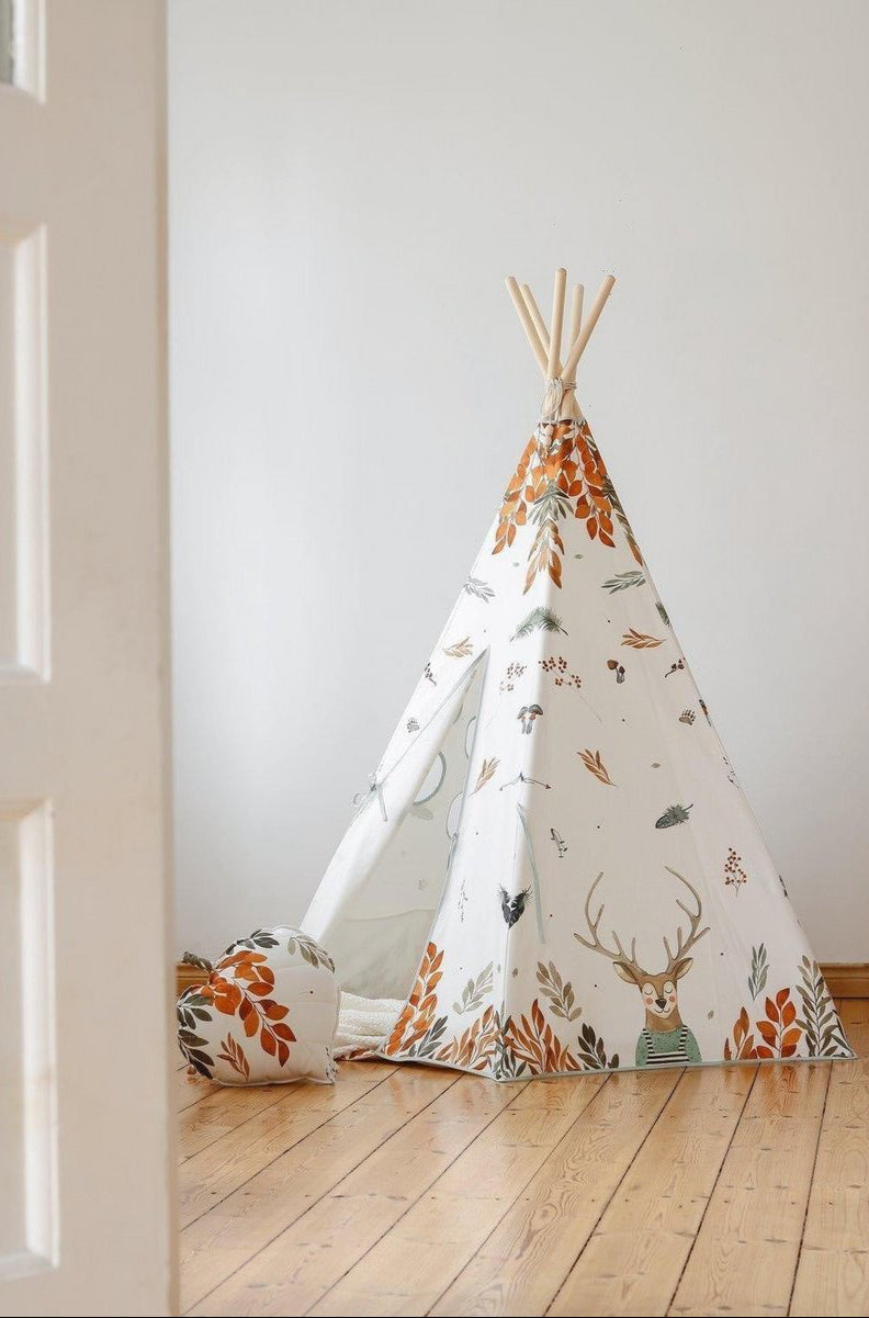Tenda Teepee “Amici della foresta”