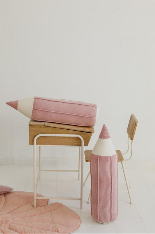 Cuscino in velluto "Pastello Rosa"