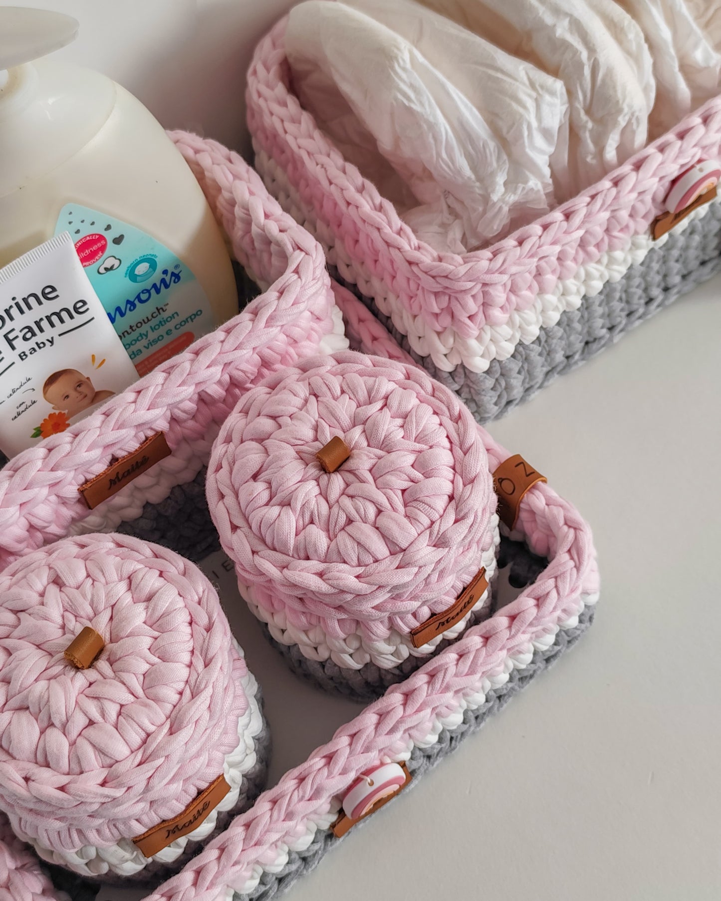 Kit igiene tre colori