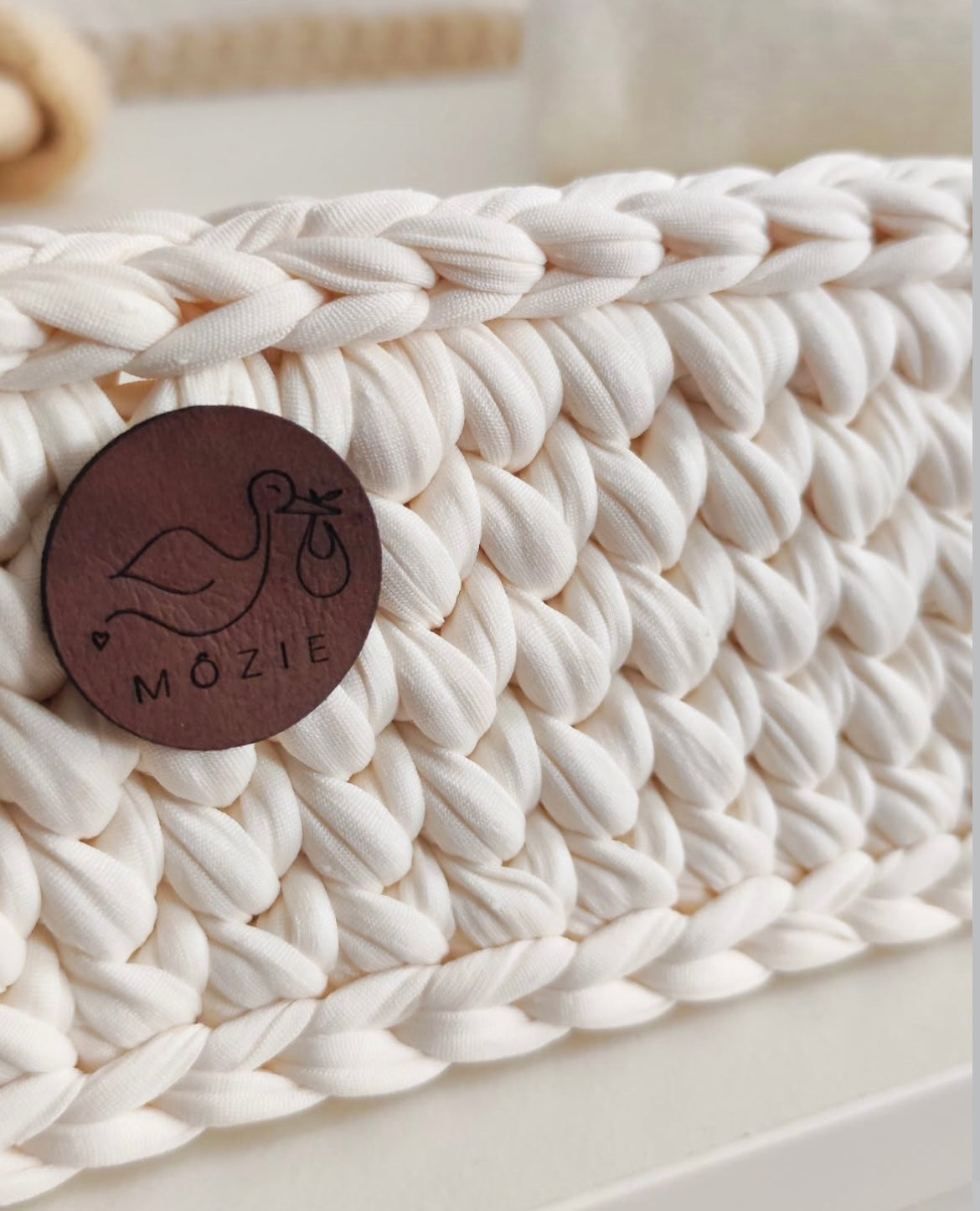 Fasciatoio Crochet Bicolore