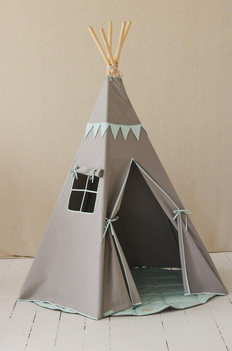 Tenda Teepee "Mint Love"