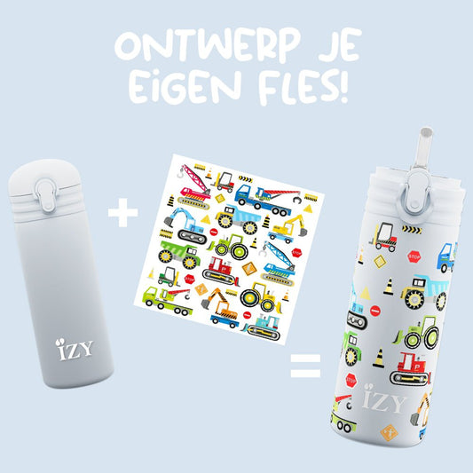 Borraccia Thermos "Avventure in Cantiere - 350 ml"