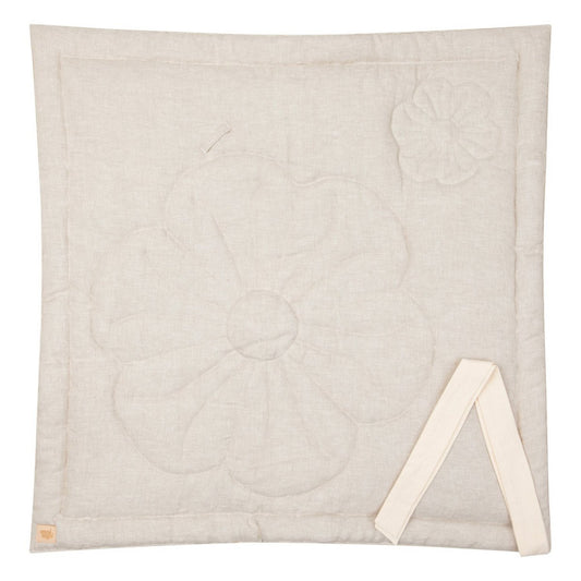 Sacco Nanna in lino "Fiore Sabbia"