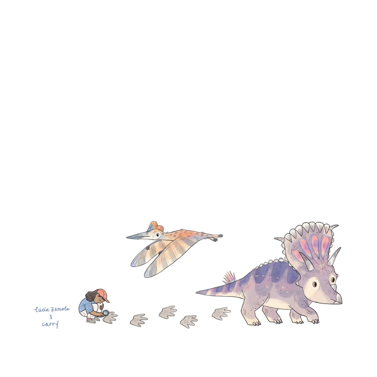 Borraccia in Vetro "Little Dino" 0,4 l