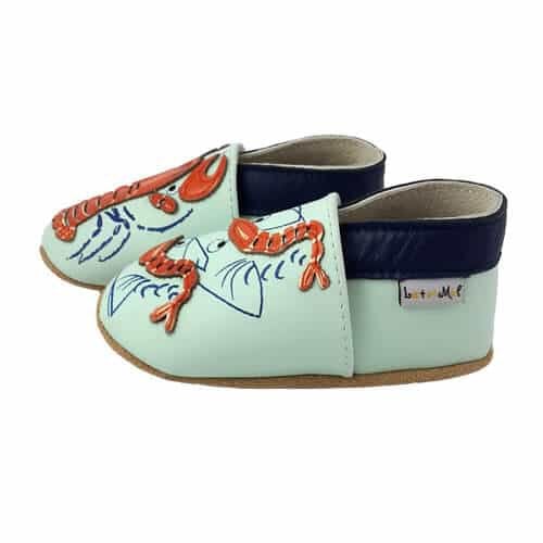 Pantofole in pelle "Amici Marini"
