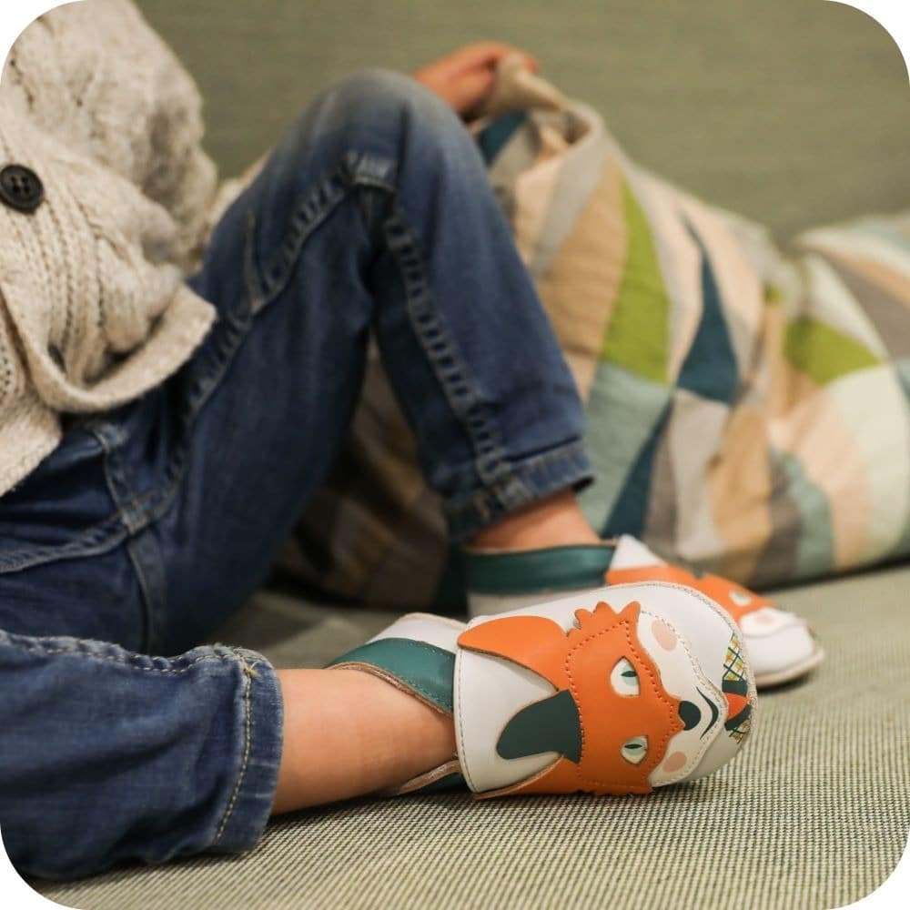 Ciabatte in pelle "Robin Hood"