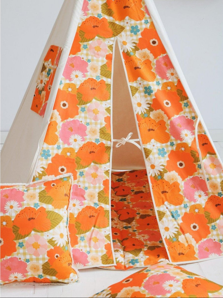 Tenda Teepee “Picnic con i fiori”